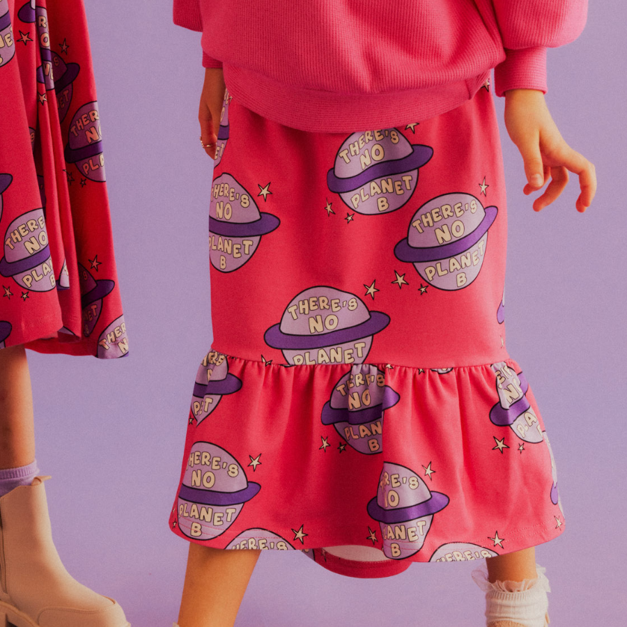[] PLANET PINK / LONG SKIRT