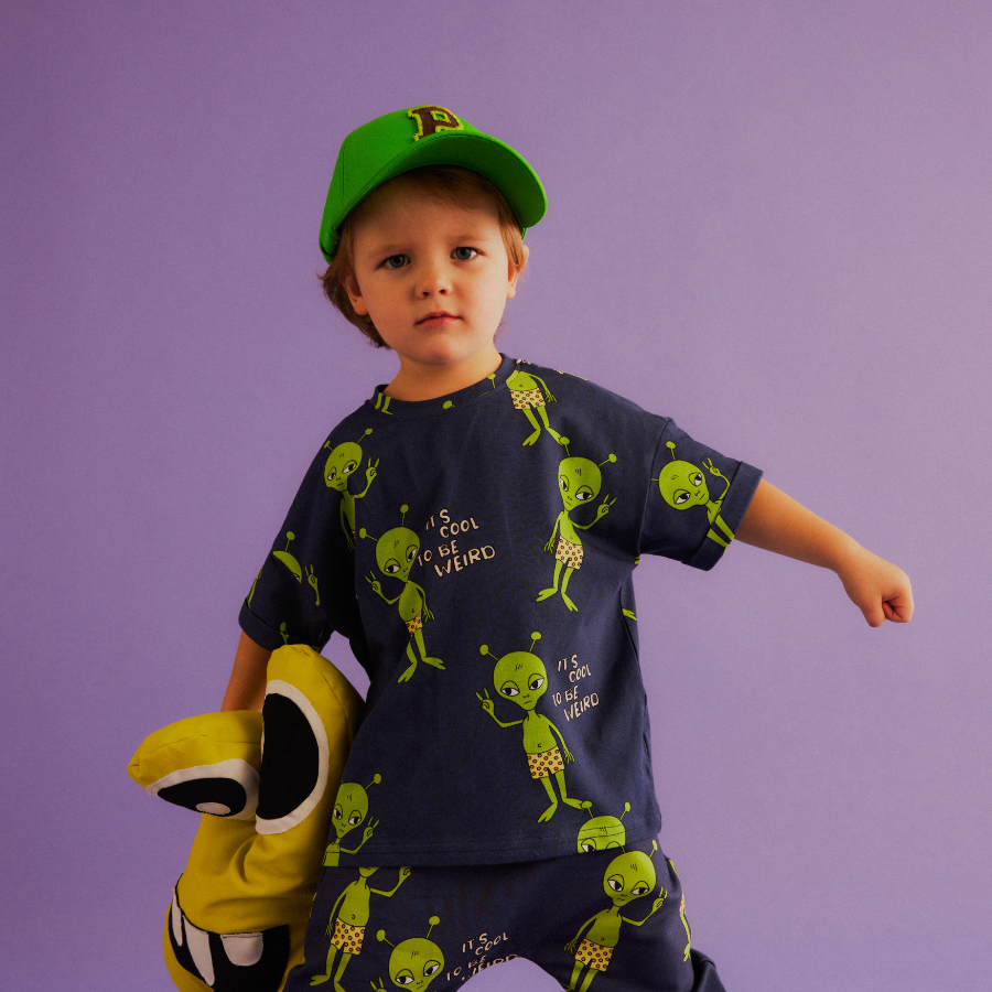 [] ALIEN NAVY / T-SHIRT