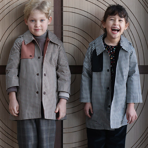[]  üũ Ʈġ Ʈ Spruce Trench Coat