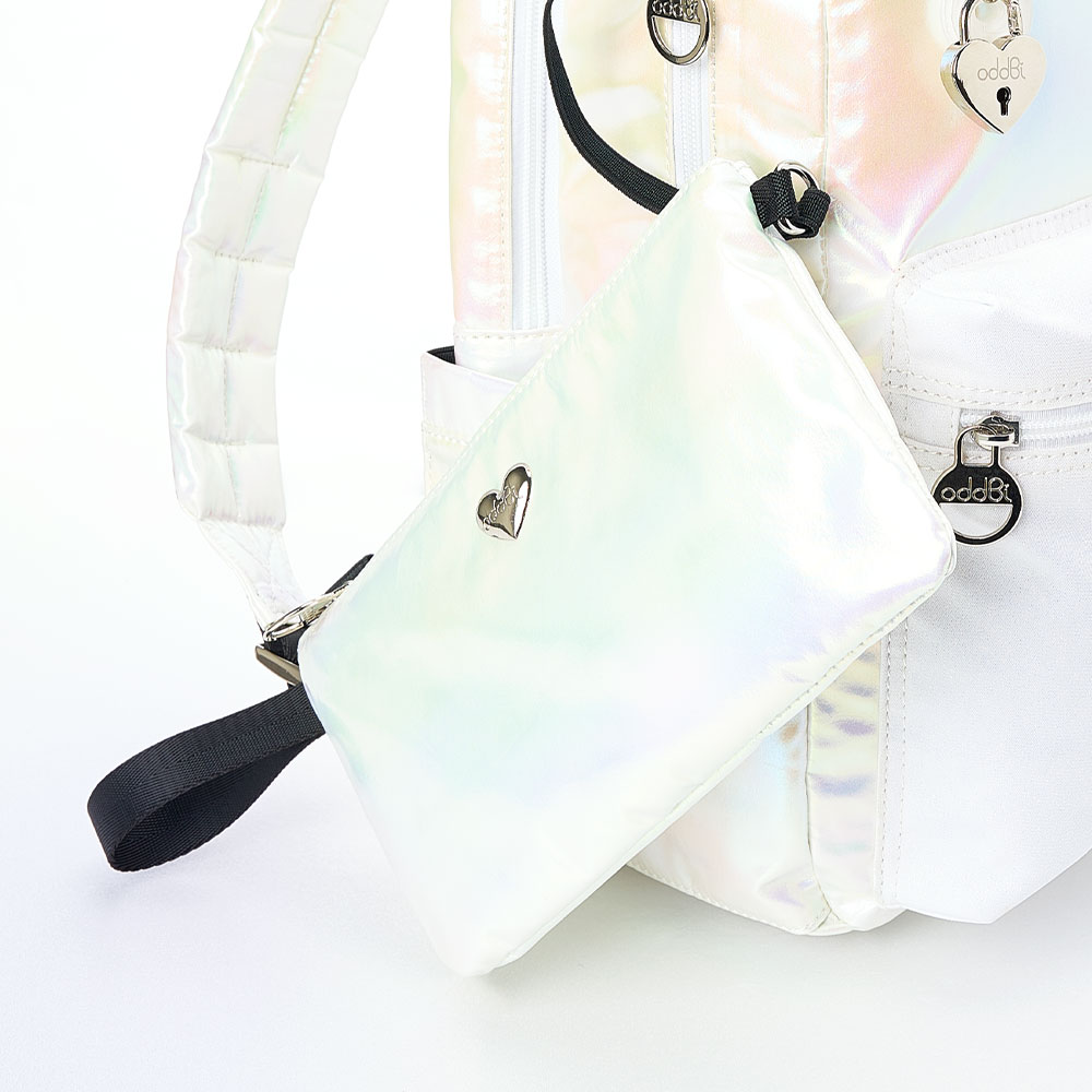    Ʈ Ŀġ ȭƮ White B my Heart Pouch oddBi