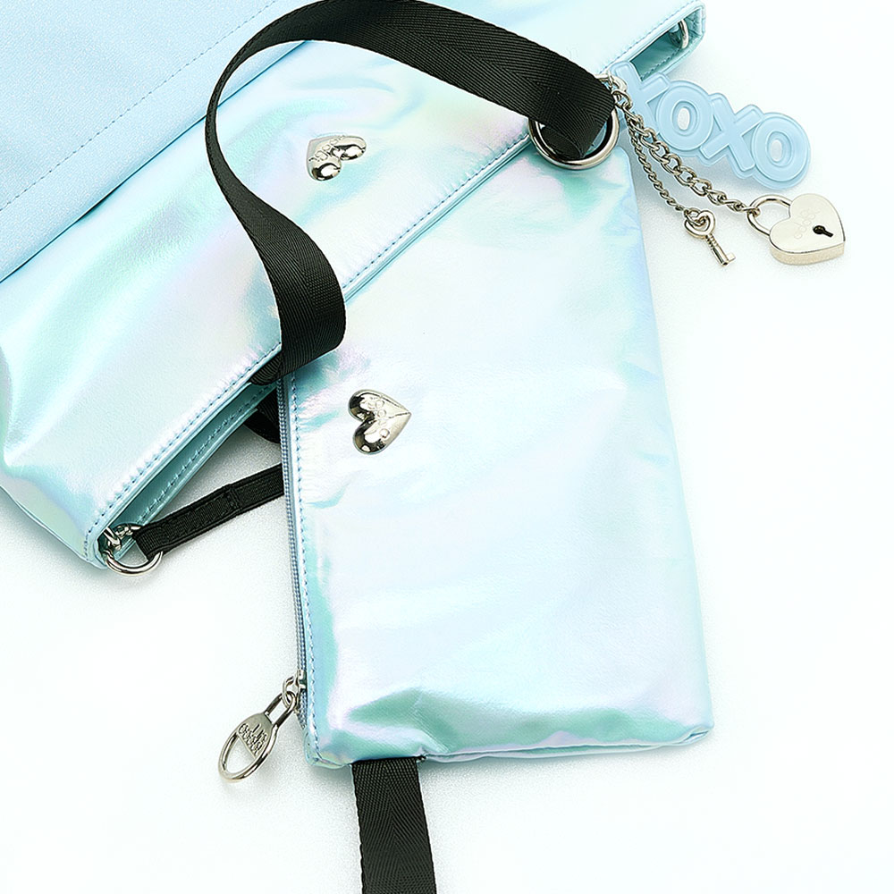    Ʈ Ŀġ Ʈ Light Blue B my Heart Pouch oddBi
