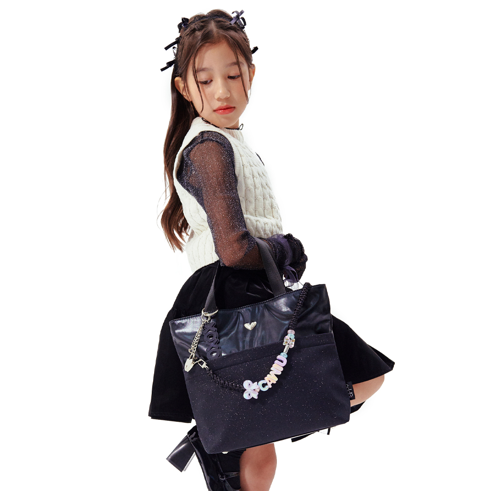   Ʈ   Black B my Heart Shoulder Bag oddBi