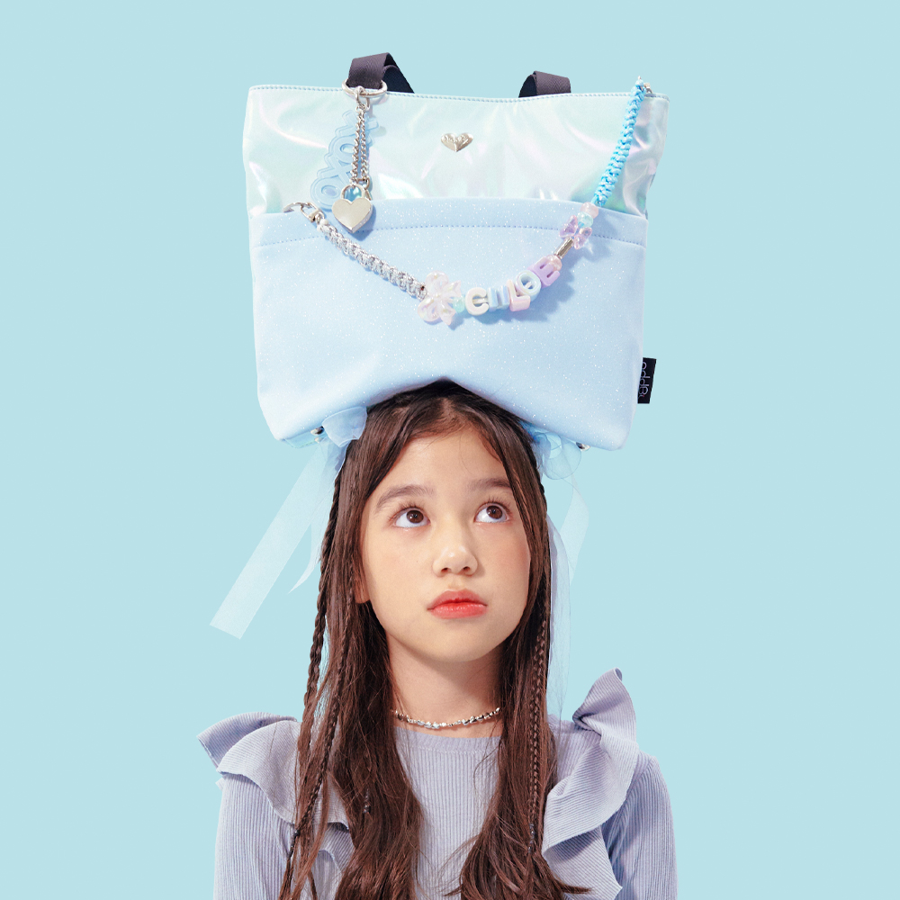    Ʈ  Ʈ Light Blue B my Heart Shoulder Bag oddBi