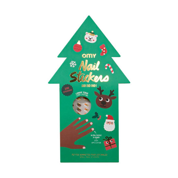 [] OMY  ƼĿ - HO HO HO(200pc)-NAIL05