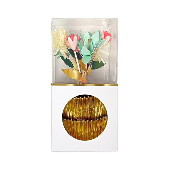 [메리메리]Flower Bouquet Cupcake Kit(12개세트)_컵케이크키트-ME141859