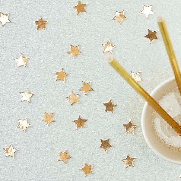 []Gold Star Shaped Confetti_MS203GGC