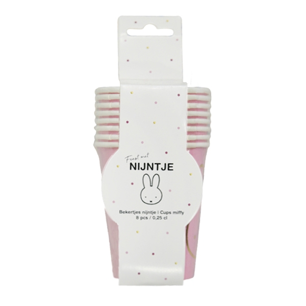 []Miffy Cups - Pink (8 Ʈ)_HM43915509T13