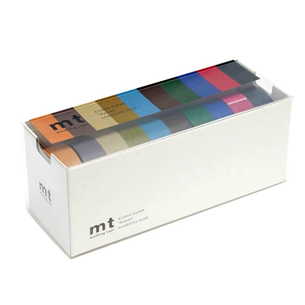 [MT]Masking Tape 10 DARK COLORS_MT10P004(1.5cm)