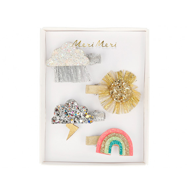[޸޸]Sparkly Weather Hair Clips(4Ʈ)_Ŭ-ME204850