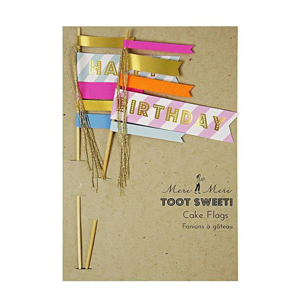 [메리메리]Toot Sweet Cake Flags Topper_케이크토퍼-ME125758
