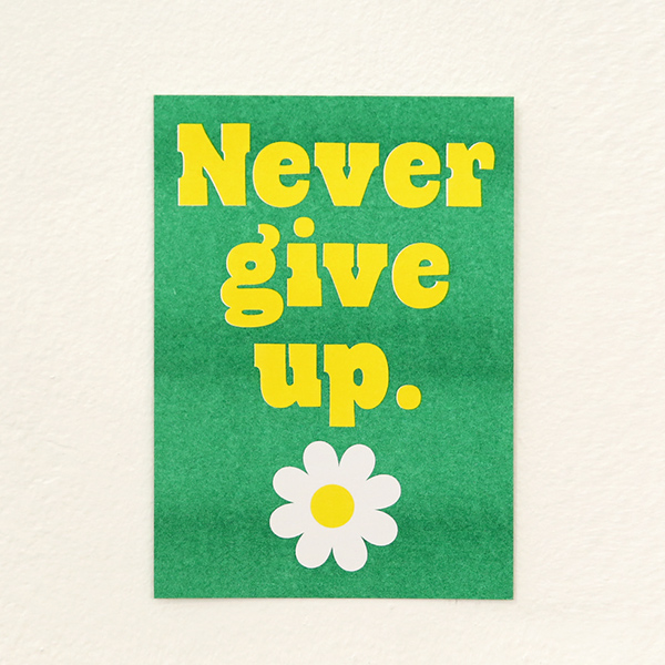 [Ĺ] ׸ī_ Never give up Daisy_APNSLIWCDNG