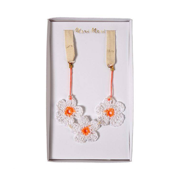 [޸޸]Crochet Daisy Necklace_ME203798