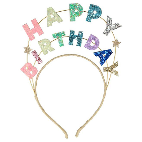[메리메리]Happy Birthday Glitter Headband_파티머리띠-ME215668