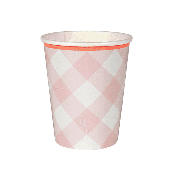 [޸޸]PINK GINGHAM CUP (12 Ʈ)_ME167923