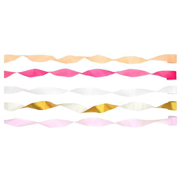 [޸޸]Pink Crepe Paper Streamers (5 Ʈ)_ME202956