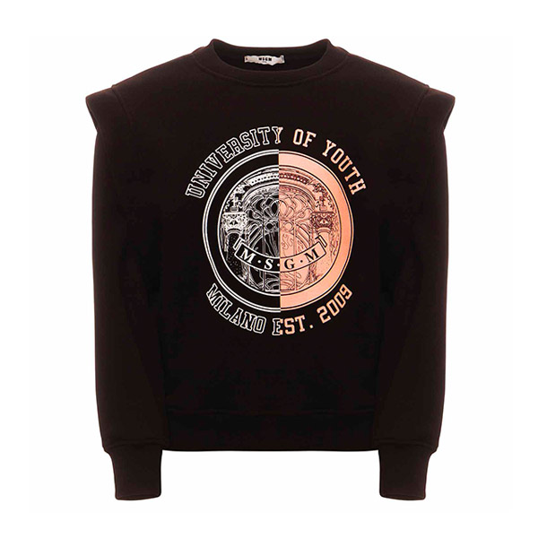 [MSGM KIDS]-MS21KASST7838BLK_MS027838