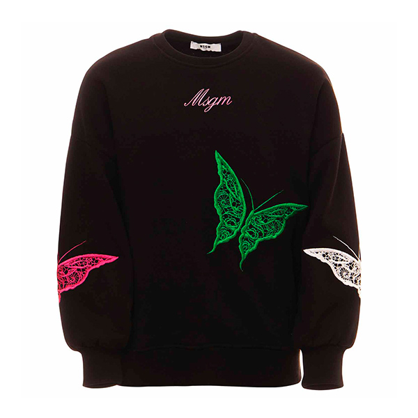 [MSGM KIDS]  -MS21KASST7755BLK_MS027755