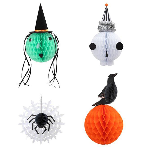 [޸޸]Vintage Halloween Honeycomb Heads(4Ʈ)_Ƽٹ̱-ME217297