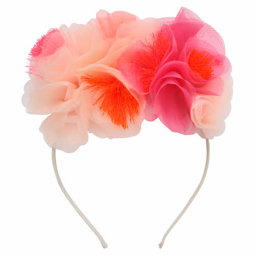 23RE[메리메리]Pink Floral Headband_헤어밴드-ME185104