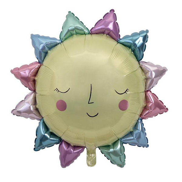 [޸޸]Rainbow Sun Foil Balloon-ME216397