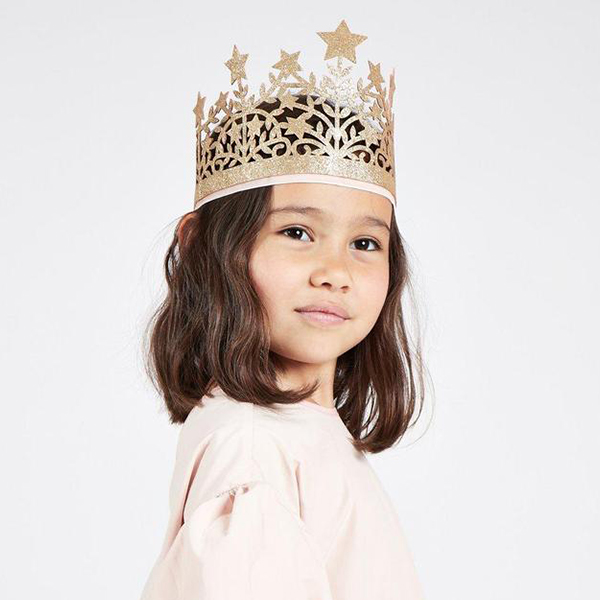 ޸޸Glitter Fabric Star Crown ۸к긯 ũ_ME217126