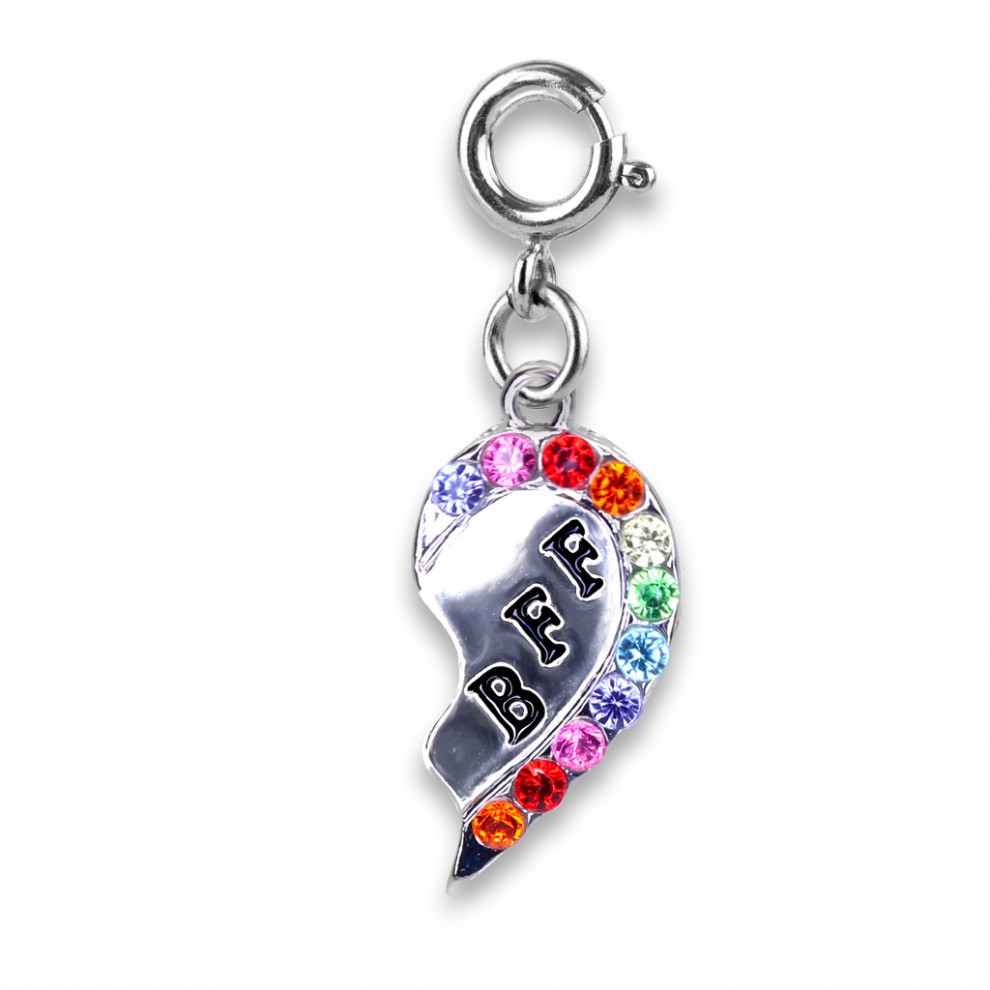 []Silver BFF Broken Heart ǹ BFF