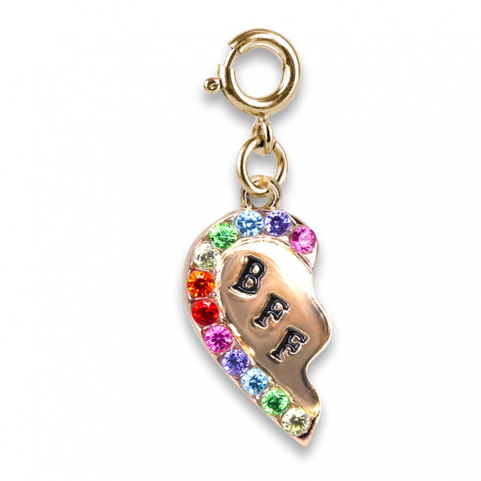 [] Gold BFF Broken Heart  BFF