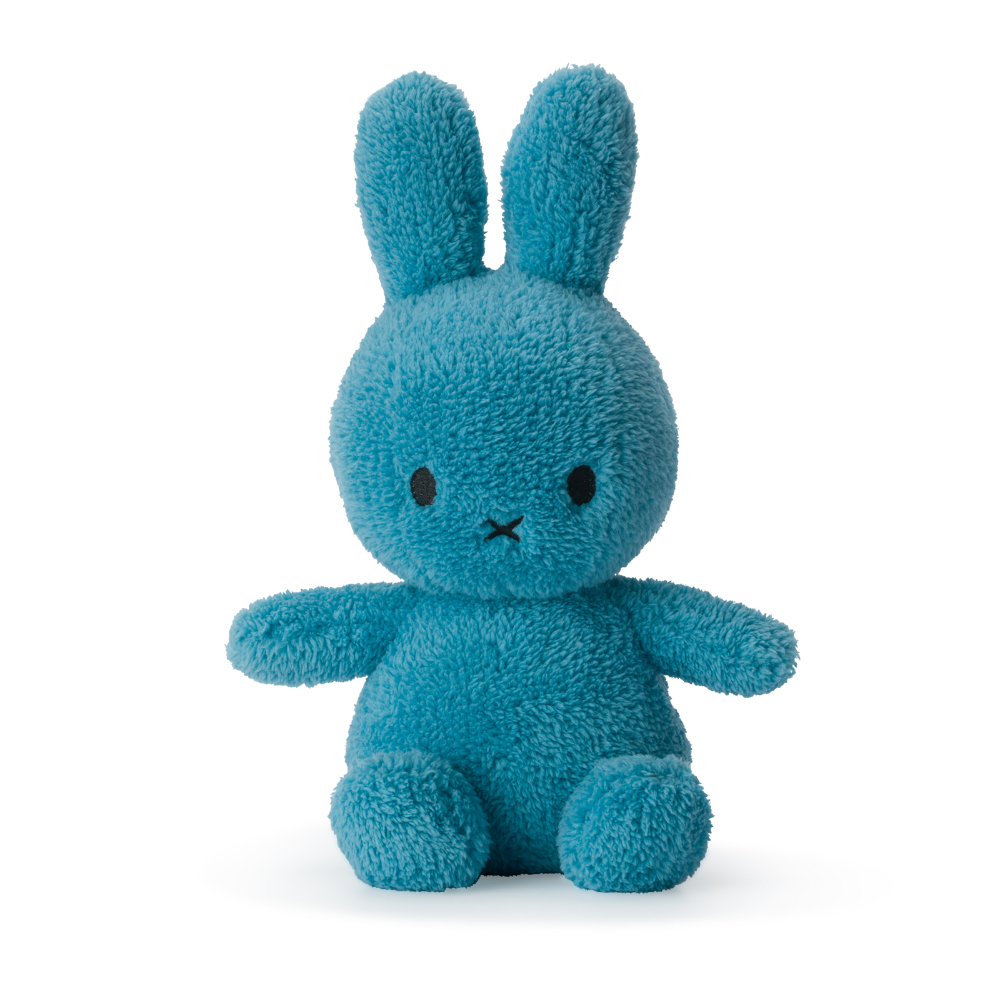[]Miffy Sitting Terry Ocean Blue   ׸   - 23cm