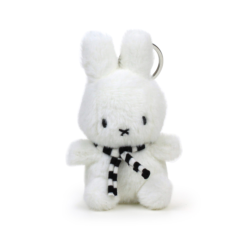 []Miffy Sitting Winter Cream Keychain     ũ - 10cm