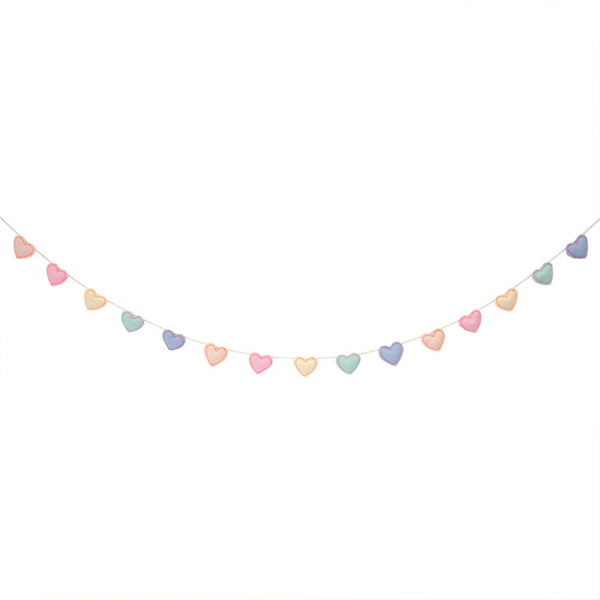 ޸޸ Felt Heart Garland-ME218107