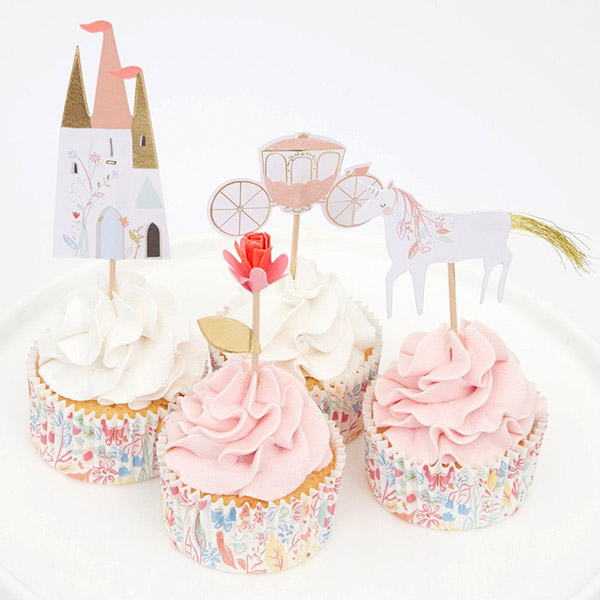 [޸޸] Princess Cupcake Kit (set of 24 toppers)-ME215218