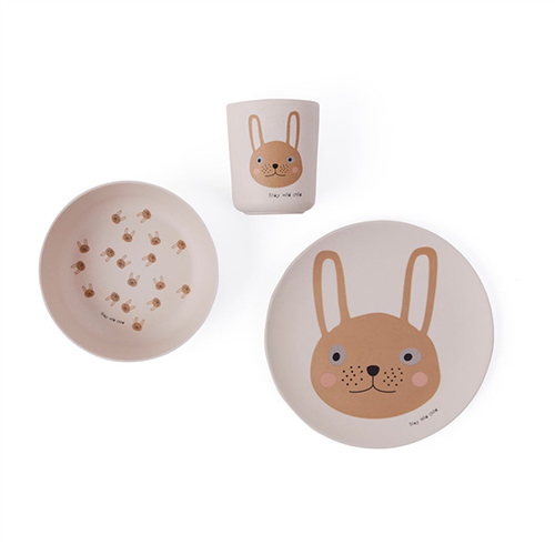 [̿ ̴] Rabbit Tableware Set_̴ Ʈ-M1016
