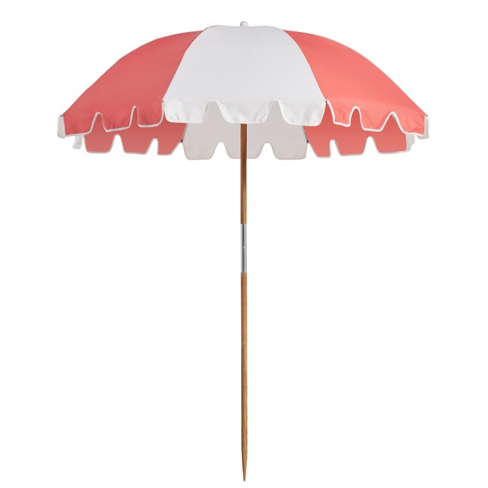 [바질뱅스] Basil Bangs Weekend Umbrella - Coral_BUW-21-0407