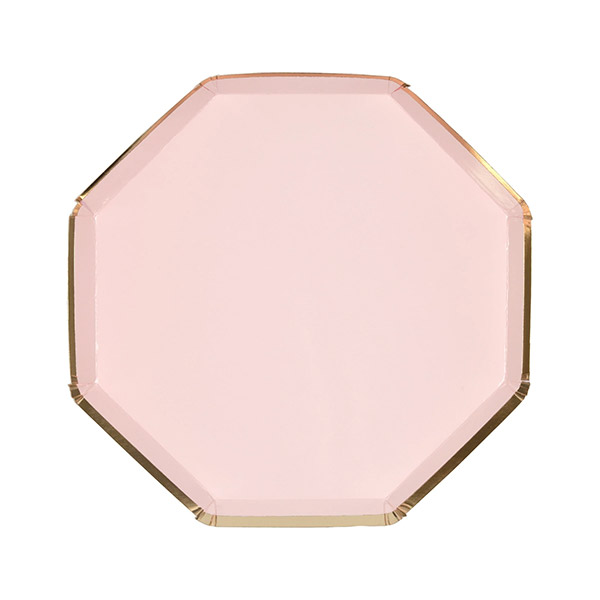[޸޸] Dusky Pink Side Plates (set 8)-ME181234