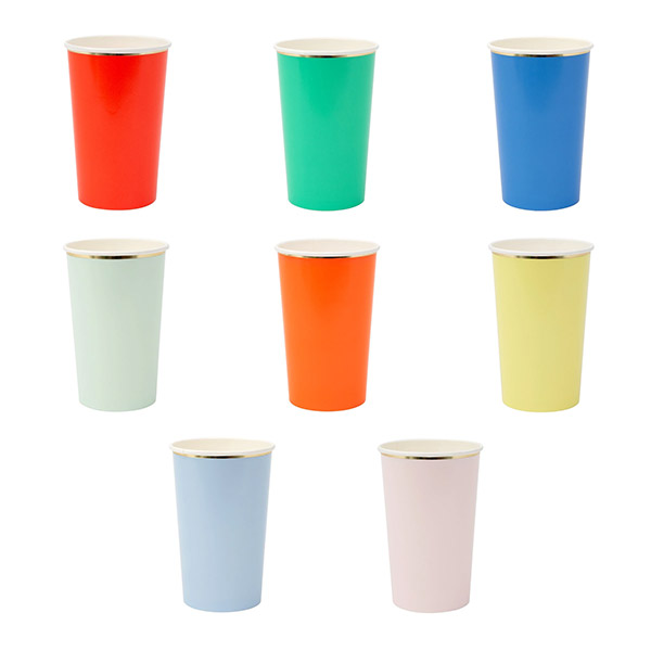 [޸޸] Party Palette Highball Cups (set 8)-ME187756