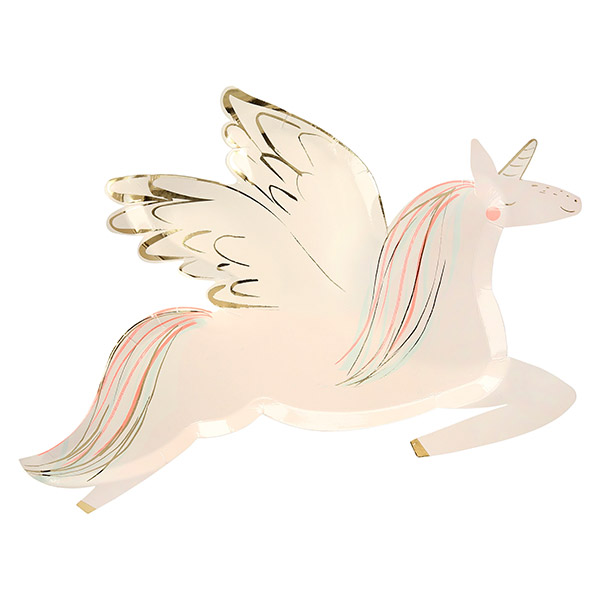 [޸޸]Winged Unicorn Plates (set 8)-ME204931