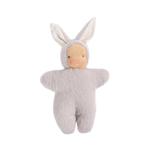 [] Woodland Animals Bunny_ (18cm)-PB00KNDOL0001GRY