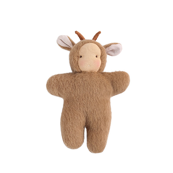 [] Woodland Animals Goat_(18cm)-PB00KNDOL0006BRN