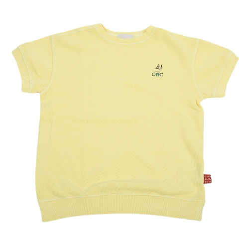 [코드온캔버스]LIGHT TERRY TSHIRT (LIGHT YELLOW) 티셔츠