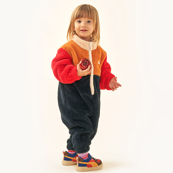 22AW[Ÿ̴ư]COLOR BLOCK POLAR SHERPA ٵƮ-TC22KABDS0251NAY