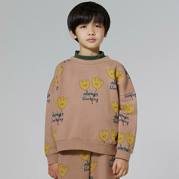 [įĸ]Flowers Allover -CM22KASST0026BRO