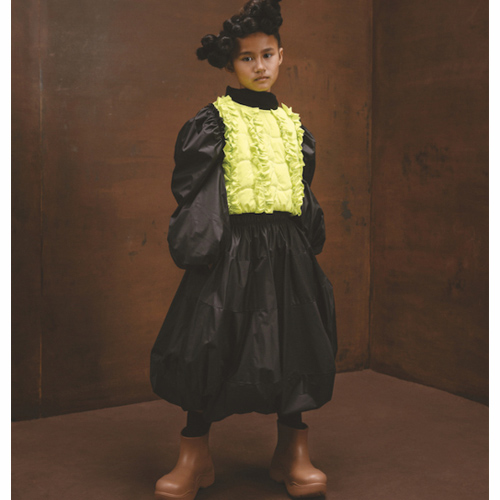 AW22[ƲũƼ丮]  Black Balloon Skirt ĿƮ