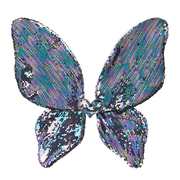 [̹̾ط]MIDNIGHT SEQUIN WINGS-ML00KNACC0096NVY