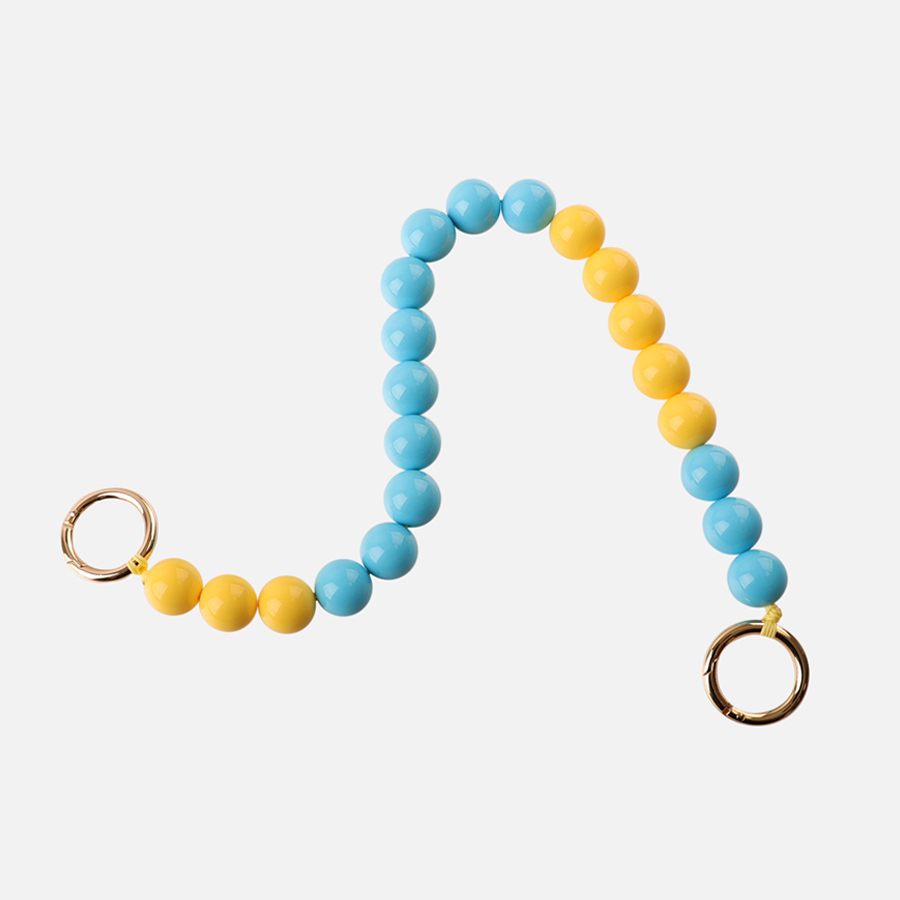 ɵ[Ʈ]Ball Strap - Sky blue & Yellow