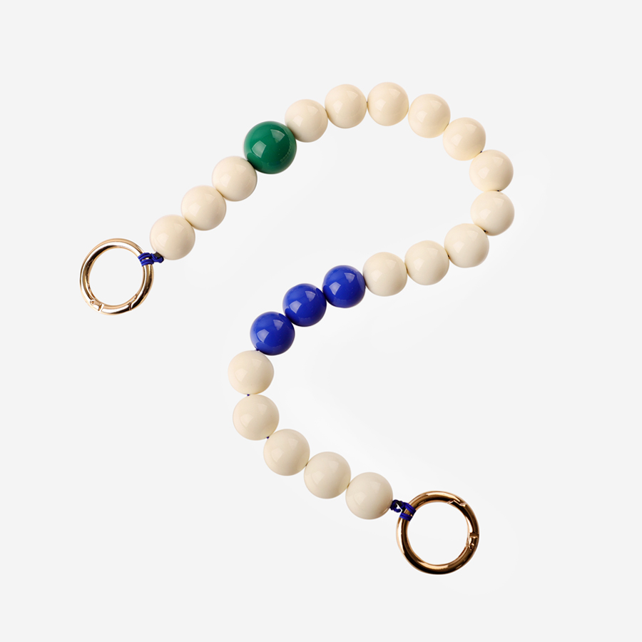 ɵ[Ʈ]Ball Strap - Blue & Ivory & Green