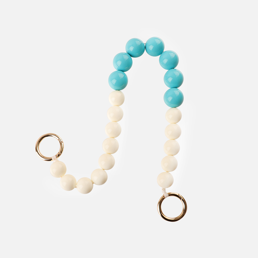 ɵ[Ʈ]Ball Strap - Turquoise & Ivory