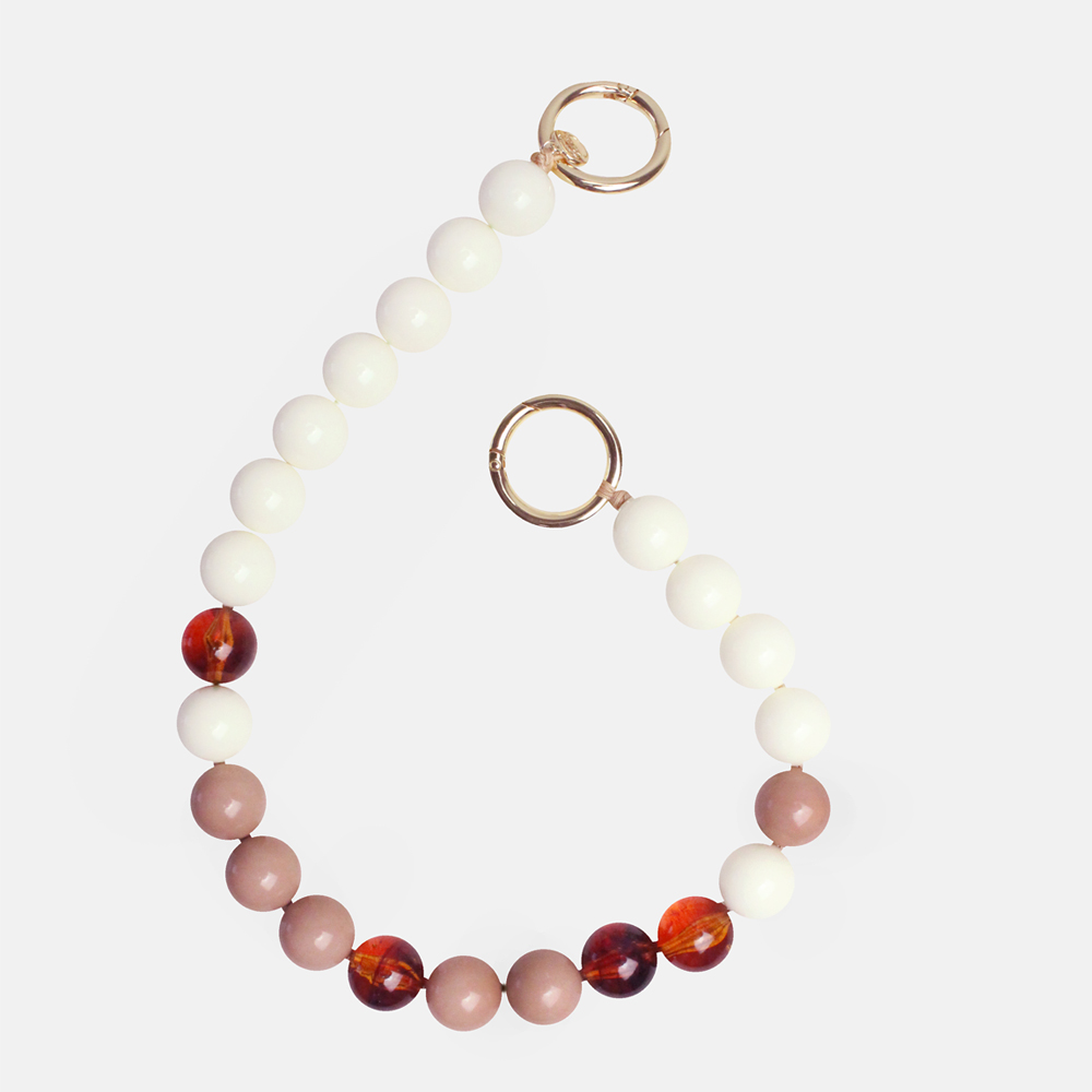 ɵ[Ʈ]Ball Strap - Brown & Amber