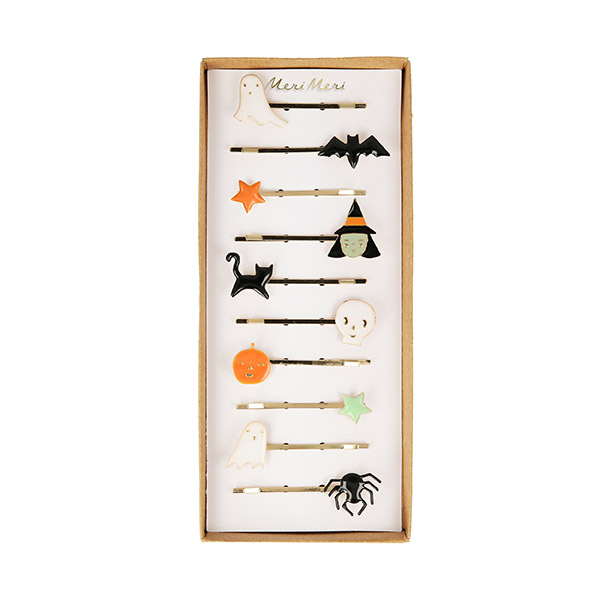 [޸޸]Enamel Halloween Hair Slides(8Ʈ)_Ŭ-ME224019