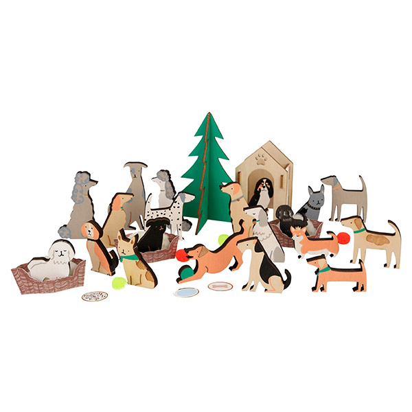 [޸޸]Wooden Dog Advent Calendar Suitcase_ƮĶ-ME216973