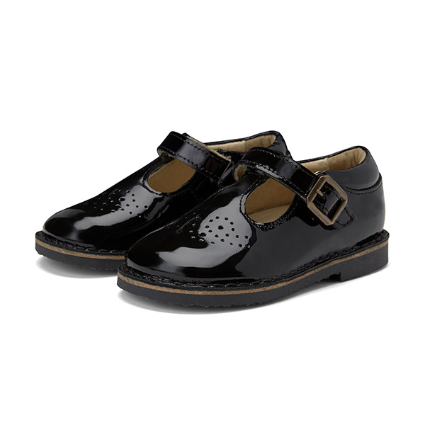 []T-BAR   BLACK PATENT-YS22KAWTBS0011BLP